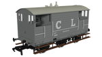 Rapido Trains 975004 OO Gauge GCR 15T 6w Brake – CLC (Early) Grey No.2166