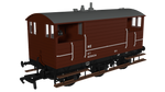Rapido Trains 975009 OO Gauge GCR 15T 6w Brake – LNER Bauxite post-1936 No.509424