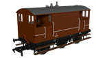 Rapido Trains 975010 OO Gauge GCR 15T 6w Brake – BR Bauxite No.531725