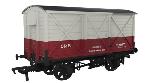 Rapido Trains 976020 OO Gauge CR Dia.67 10t Van – Ore Mining Branch No.907