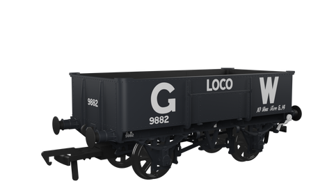 Rapido Trains 977002 OO Gauge Diagram N19 Loco Coal Wagon-GWR No.9882