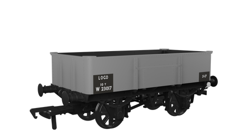Rapido Trains 977010 OO Gauge Diagram N19 Loco Coal Wagon-BR No.W23017