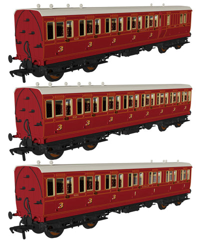 Rapido Trains 978001 OO Gauge SECR ‘Evolution’ Non-Corridor Carriage Pack