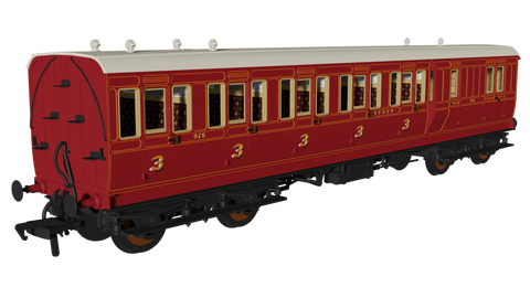 Rapido Trains 978002 OO Gauge SECR ‘Evolution’ Non-Corridor Brake Third No.975