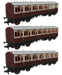 Rapido Trains 978009 OO Gauge LNWR ‘Evolution’ Non-Corridor Carriage Pack
