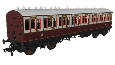 Rapido Trains 978011 OO Gauge LNWR ‘Evolution’ Non-Corridor Third No.2410