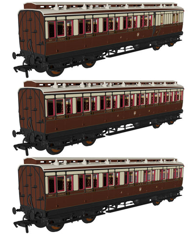 Rapido Trains 978013 OO Gauge GWR ‘Evolution’ Non-Corridor Carriage Pack