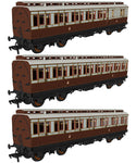 Rapido Trains 978017 OO Gauge GCR ‘Evolution’ Non-Corridor Carriage Pack