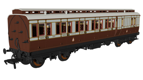 Rapido Trains 978018 OO Gauge GCR ‘Evolution’ Non-Corridor Brake Third No.1854
