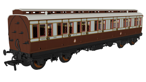 Rapido Trains 978020 OO Gauge GCR ‘Evolution’ Non-Corridor Composite No.1380