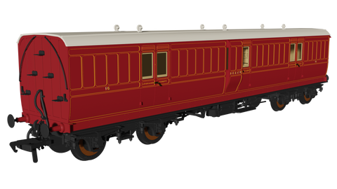 Rapido Trains 978038 OO Gauge SECR ‘Evolution’ Non-Corridor Full Brake No.16
