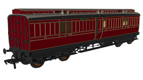 Rapido Trains 978040 OO Gauge MR ‘Evolution’ Non-Corridor Full Brake No.180