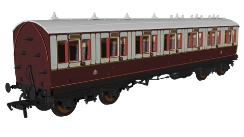 Rapido Trains 978041 OO Gauge LNWR ‘Evolution’ Non-Corridor First No.4906