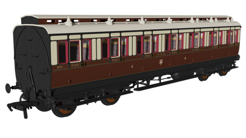 Rapido Trains 978043 OO Gauge GWR ‘Evolution’ Non-Corridor First No.8065