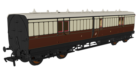 Rapido Trains 978044 OO Gauge GWR ‘Evolution’ Non-Corridor Full Brake No.1058