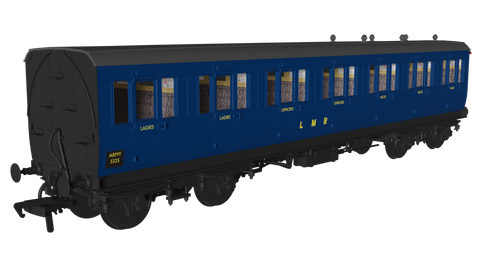 Rapido Trains 978053 OO Gauge LMR ‘Evolution’ Non-Corridor First ARMY 5325