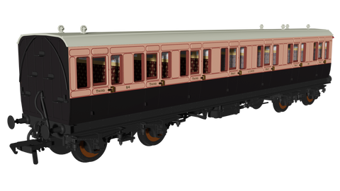 Rapido Trains 978104 OO Gauge LSWR ‘Evolution’ Non-Corridor Composite No.84