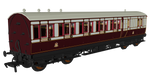 Rapido Trains 978108 OO Gauge Caledonian ‘Evolution’ Non-Corridor Brake Third No.654