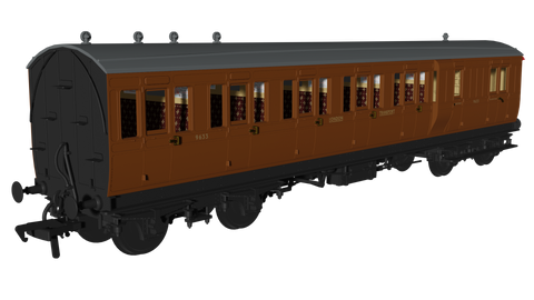Rapido Trains 978126 OO Gauge London Transport ‘Evolution’ Non-Corridor Brake Third No.9633