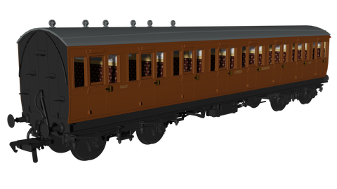 Rapido Trains 978127 OO Gauge London Transport ‘Evolution’ Non-Corridor Third No.9627