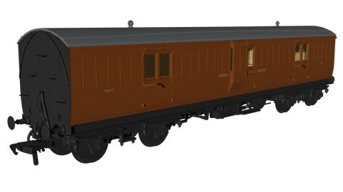 Rapido Trains 978130 OO Gauge London Transport Evolution’ Non-Corridor Full Brake No.9651