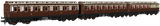 Rapido Trains 978131 OO Gauge GWR (pre-1904) ‘Evolution’ Non-Corridor Carriage Pack