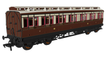 Rapido Trains 978131 OO Gauge GWR (pre-1904) ‘Evolution’ Non-Corridor Carriage Pack
