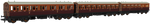 Rapido Trains 978137 OO Gauge L&Y ‘Evolution’ Non-Corridor Carriage Pack