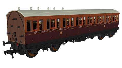 Rapido Trains 978139 OO Gauge L&Y ‘Evolution’ Non-Corridor Third No.2054