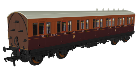 Rapido Trains 978141 OO Gauge L&Y ‘Evolution’ Non-Corridor First No.67