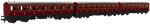 Rapido Trains 978143 OO Gauge GER ‘Evolution’ Non-Corridor Carriage Pack