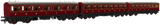 Rapido Trains 978143 OO Gauge GER ‘Evolution’ Non-Corridor Carriage Pack