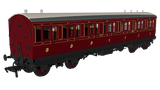 Rapido Trains 978143 OO Gauge GER ‘Evolution’ Non-Corridor Carriage Pack