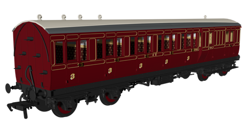 Rapido Trains 978144 OO Gauge GER ‘Evolution’ Non-Corridor Brake Third No.1048