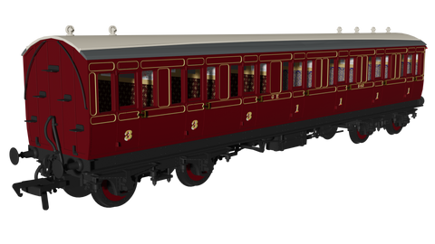 Rapido Trains 978146 OO Gauge GER ‘Evolution’ Non-Corridor Composite No.840