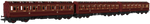 Rapido Trains 978149 OO Gauge NER ‘Evolution’ Non-Corridor Carriage Pack