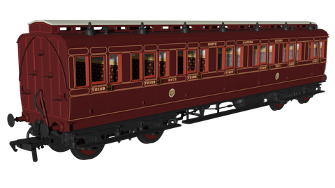 Rapido Trains 978152 OO Gauge NER ‘Evolution’ Non-Corridor Composite No.3071