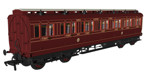 Rapido Trains 978153 OO Gauge NER ‘Evolution’ Non-Corridor First No.604