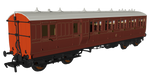 Rapido Trains 978201 OO Gauge LBSC Mahogany 'Evolution' Non-Corridor Carriage Pack