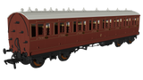 Rapido Trains 978201 OO Gauge LBSC Mahogany 'Evolution' Non-Corridor Carriage Pack