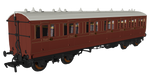 Rapido Trains 978201 OO Gauge LBSC Mahogany 'Evolution' Non-Corridor Carriage Pack