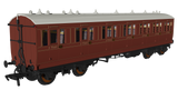 Rapido Trains 978201 OO Gauge LBSC Mahogany 'Evolution' Non-Corridor Carriage Pack