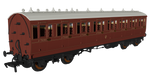 Rapido Trains 978203 OO Gauge LBSC Mahogany 'Evolution' Non-Corridor Third No.538