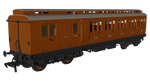 Rapido Trains 978220 OO Gauge LNER 'Evolution' Non-Corridor Carriage Brake Third No.51799