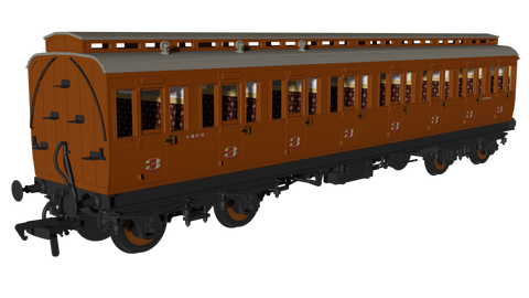 Rapido Trains 978221 OO Gauge LNER 'Evolution' Non-Corridor Third No.52236