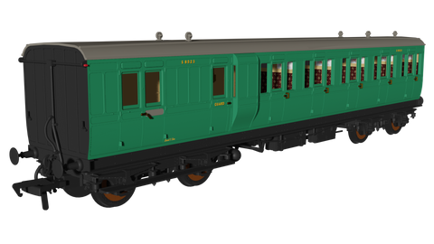 Rapido Trains 978232 OO Gauge BR Malachite 'Evolution' Non-Corridor Carriage Brake Third No.S8523