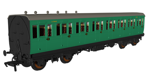 Rapido Trains 978233 OO Gauge BR Malachite 'Evolution' Non-Corridor Third No.S7845