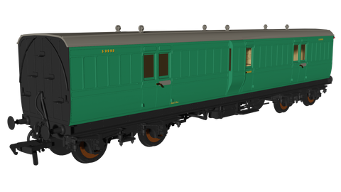Rapido Trains 978236 OO Gauge BR Malachite 'Evolution' Non-Corridor Full Brake No.S9995