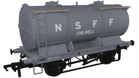 Rapido Trains 981002 OO Gauge Ammonium Nitrate / Chemical Tank Wagon – NSFF Chilwell No.182