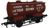 Rapido Trains 981003 OO Gauge Ammonium Nitrate / Chemical Tank Wagon – Arthur Brown and Co Ltd No.922